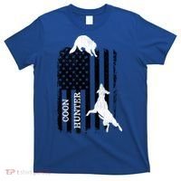 Patriotic Coon Hunting Dogs American Flag Gift T-Shirt thumb 0