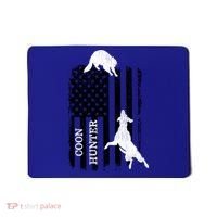 Patriotic Coon Hunting Dogs American Flag Gift Mousepad thumb 0