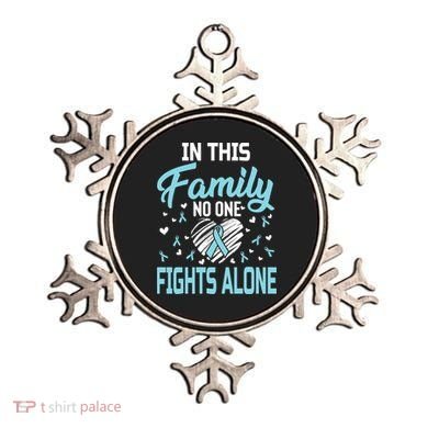 Prostate Cancer In This Family No One Fights Alone Gift Ornament