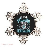 Prostate Cancer In This Family No One Fights Alone Gift Ornament thumb 0