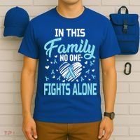 Prostate Cancer In This Family No One Fights Alone Gift T-Shirt thumb 6