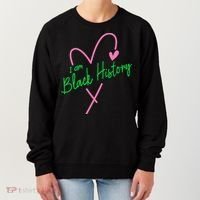 Pretty cute I am black history aka tee Women's Sweatshirt thumb 0
