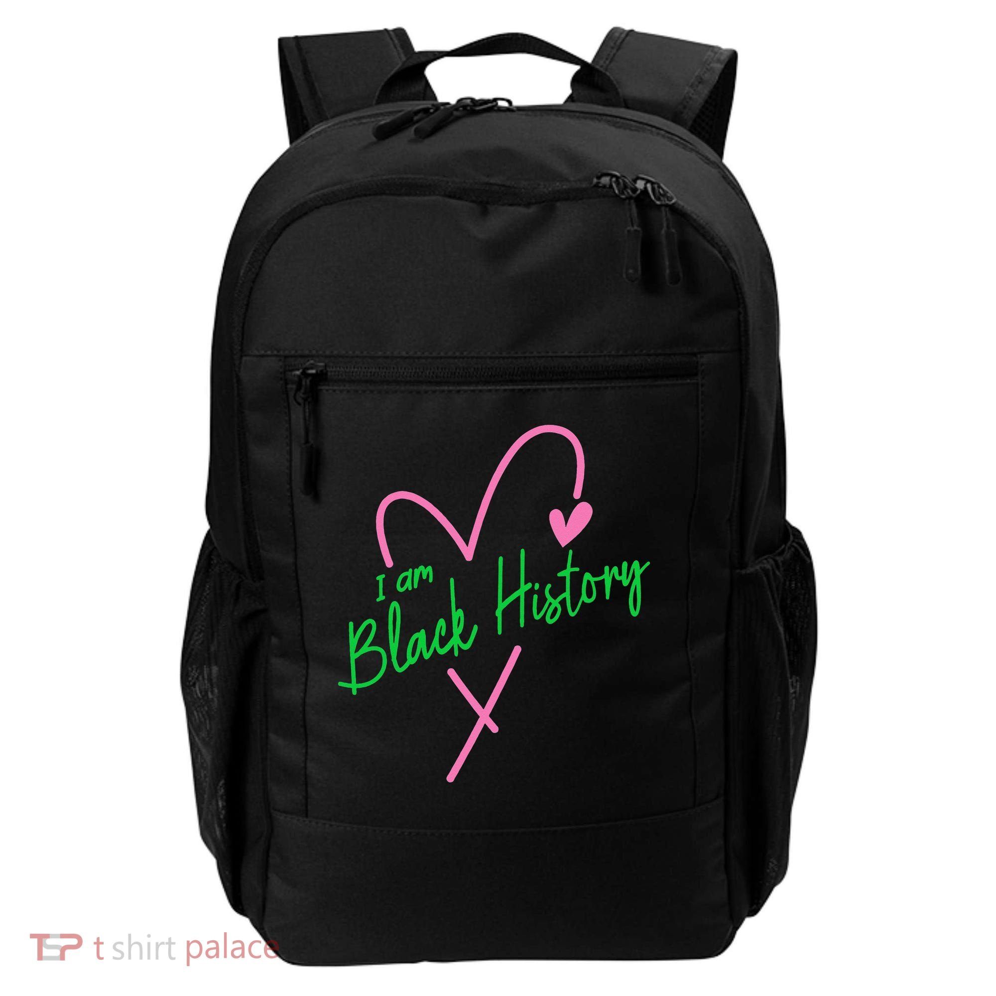 Pretty cute I am black history aka tee Backpack