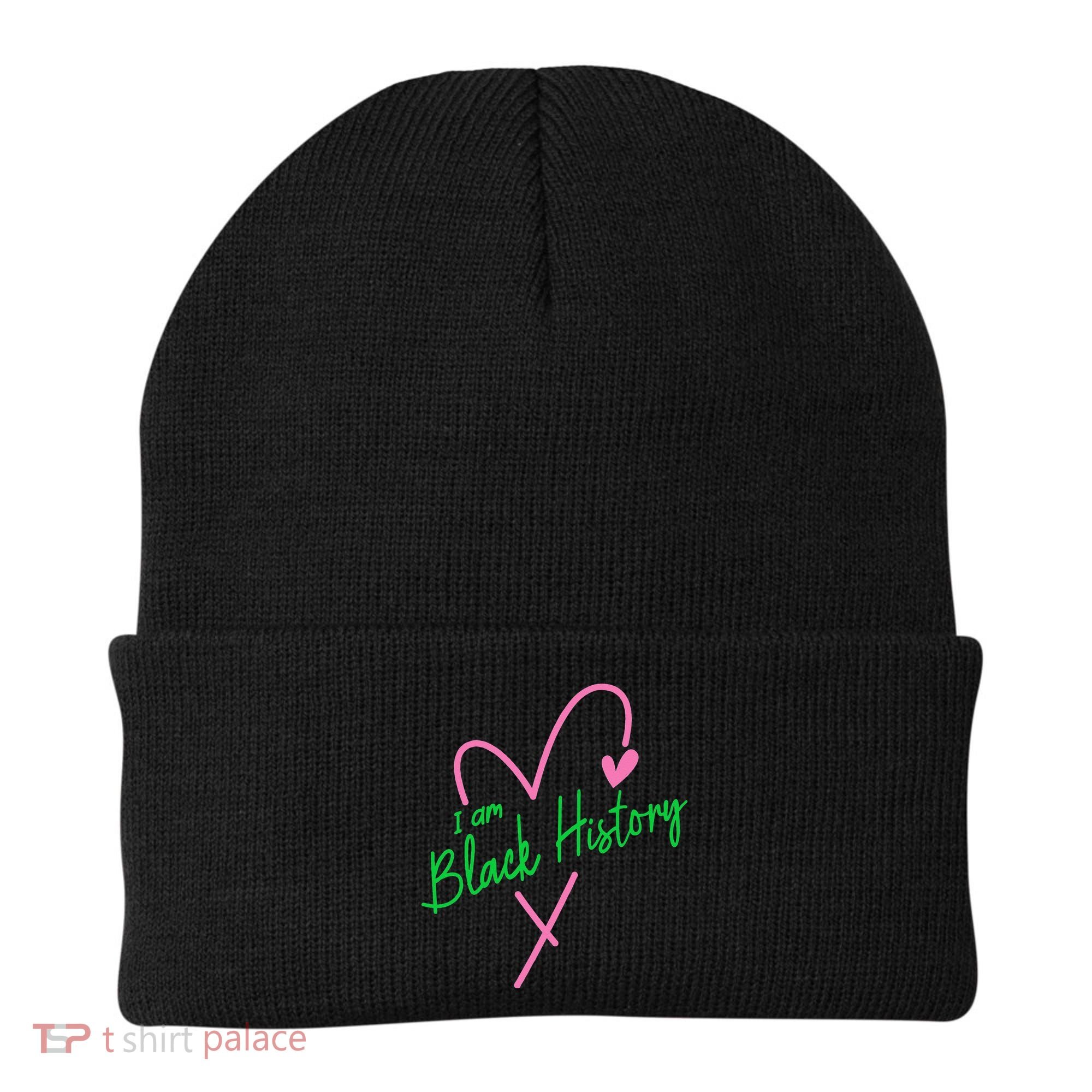 Pretty cute I am black history aka tee Beanie