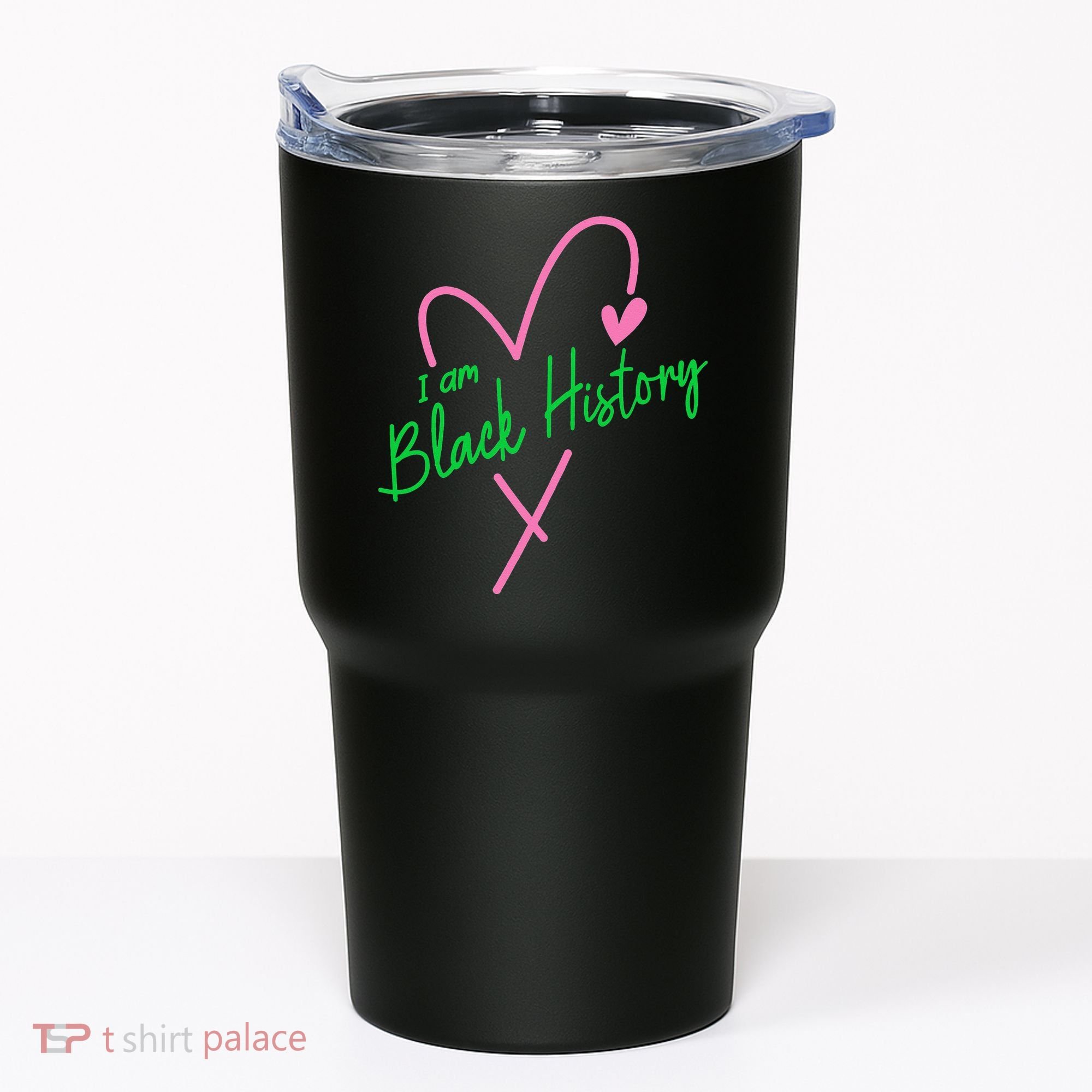 Pretty cute I am black history aka tee Tumbler
