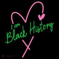 Pretty cute I am black history aka tee Mousepad thumb 1