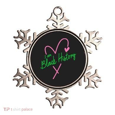 Pretty cute I am black history aka tee Ornament