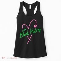 Pretty cute I am black history aka tee Women's Tank Top thumb 0