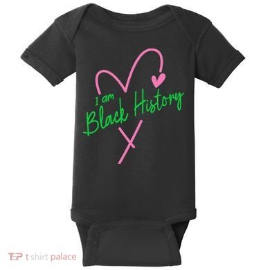 Pretty cute I am black history aka tee Baby Bodysuit
