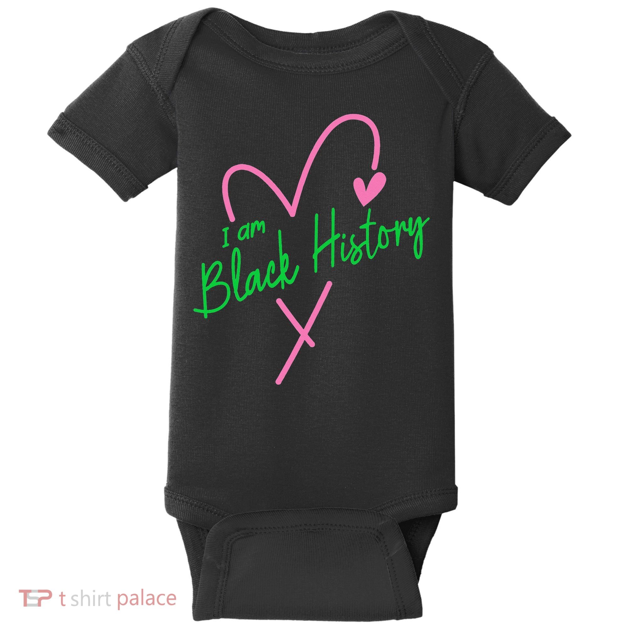 Pretty cute I am black history aka tee Baby Bodysuit