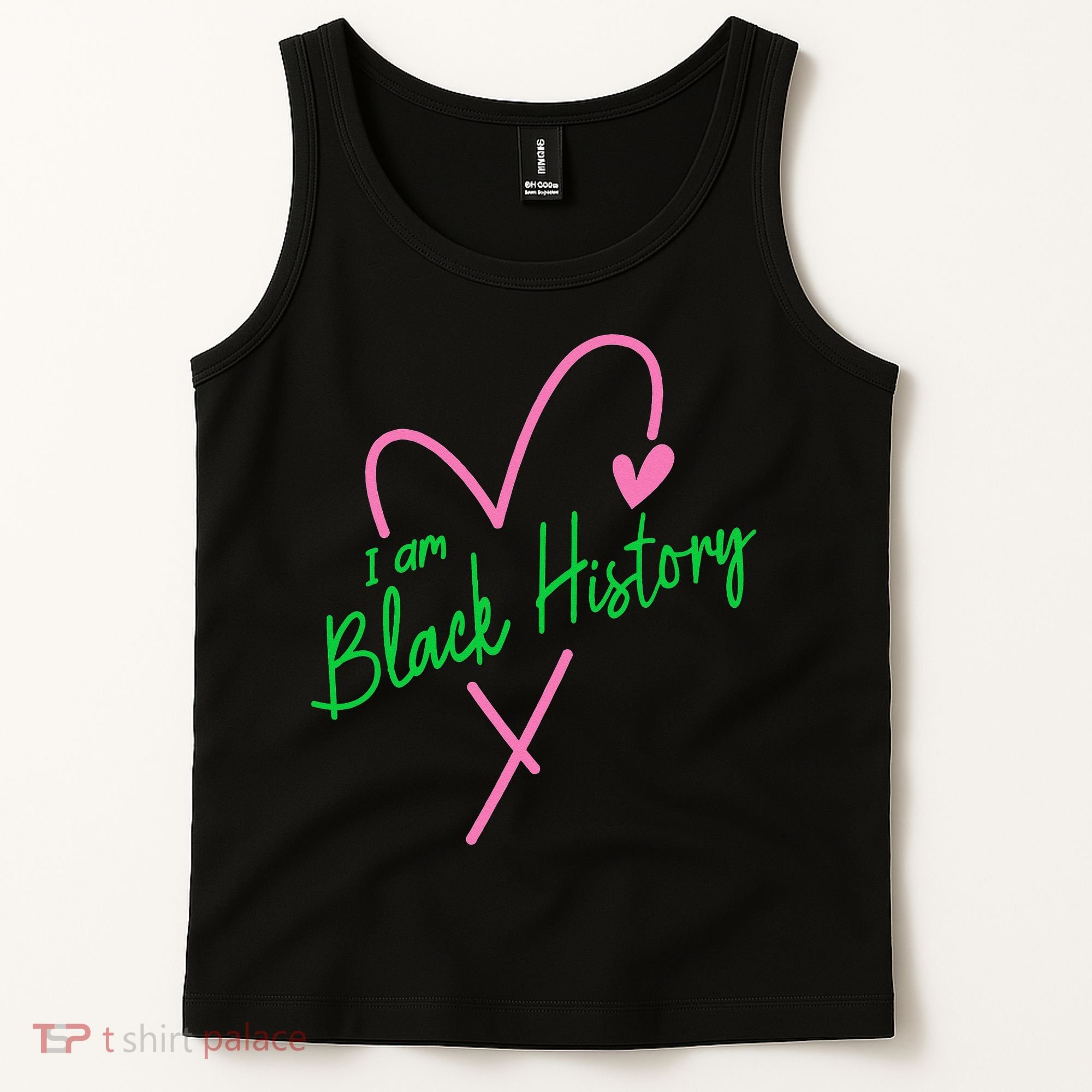 Pretty cute I am black history aka tee Tank Top
