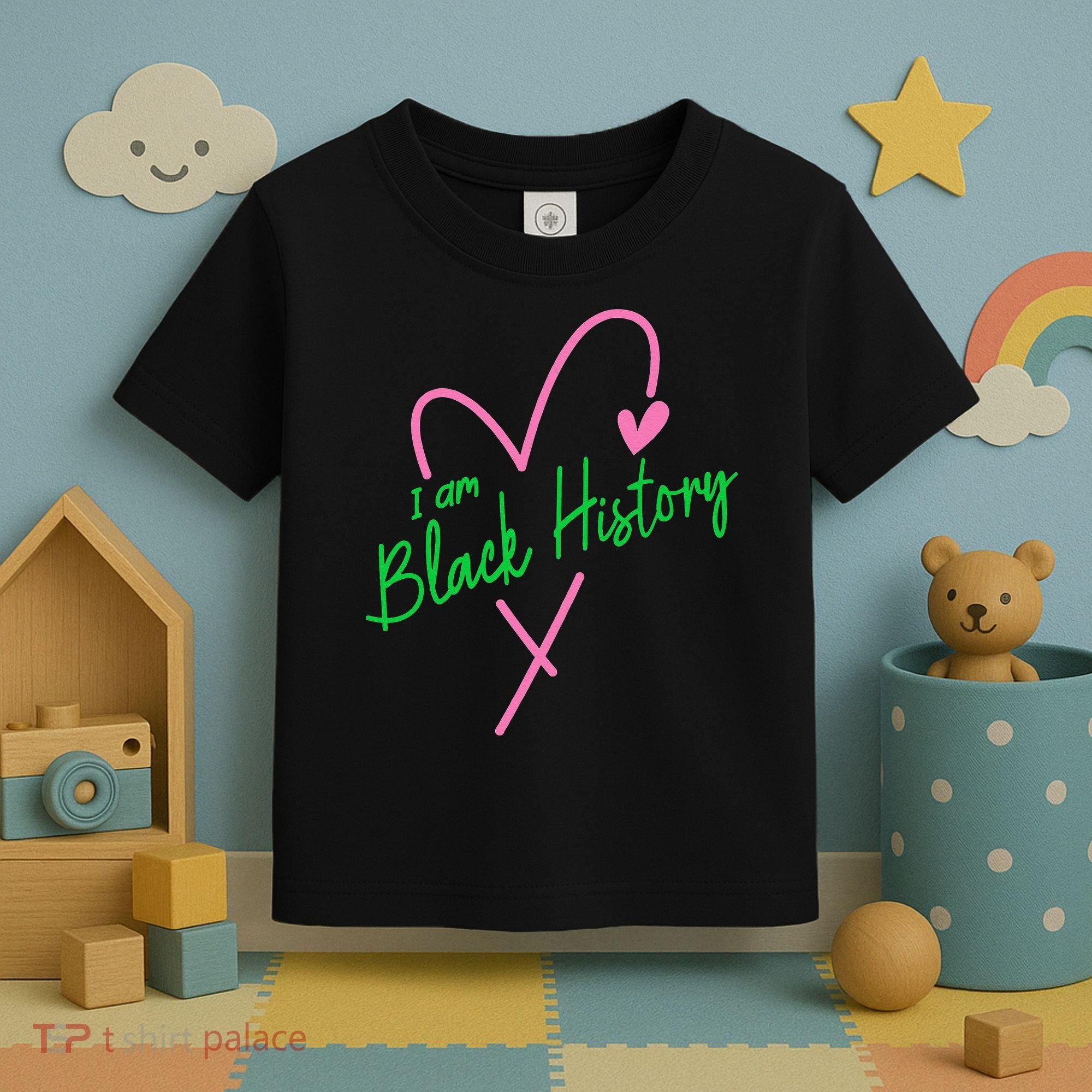 Pretty cute I am black history aka tee Toddler T-Shirt