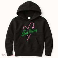 Pretty cute I am black history aka tee Kids Hoodie thumb 0