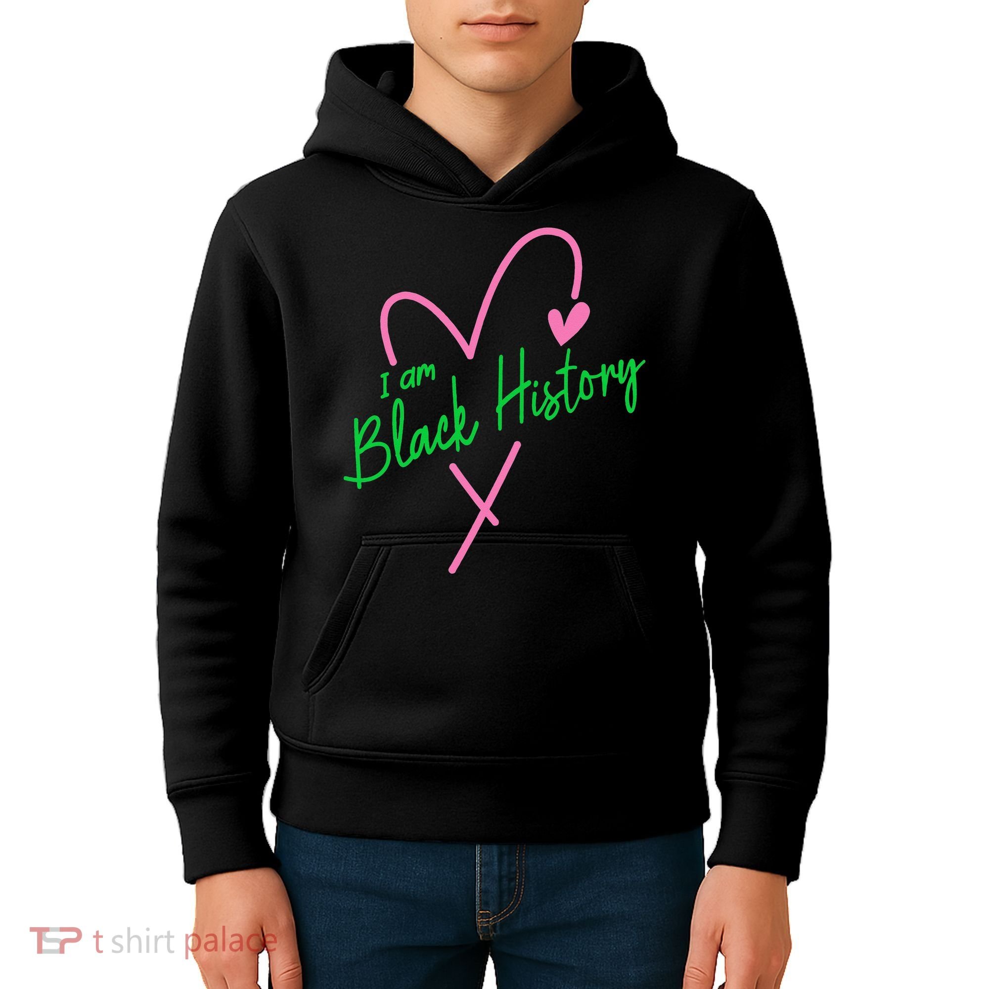 Pretty cute I am black history aka tee Kids Hoodie