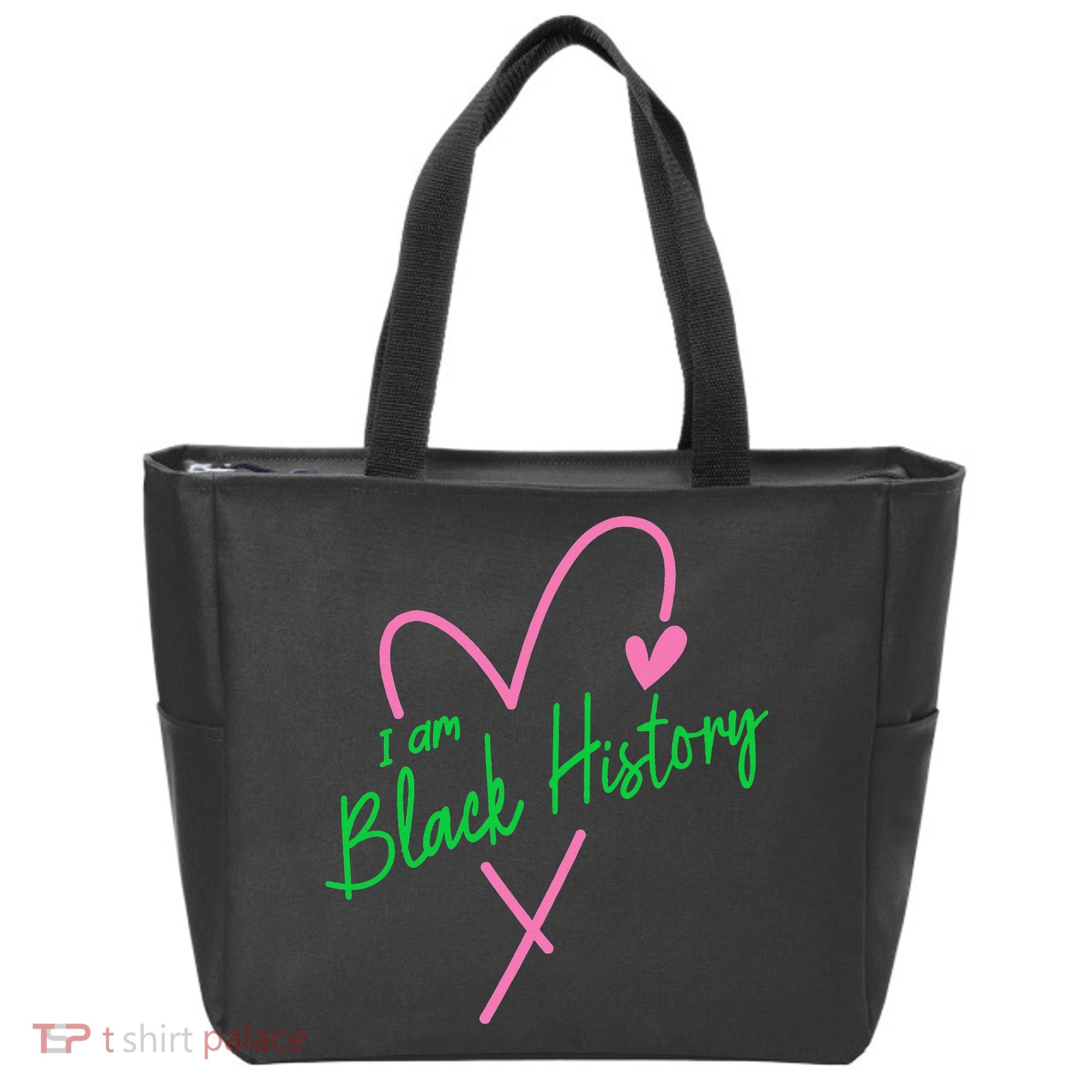 Pretty cute I am black history aka tee Tote Bag