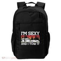 Pull Caravan Im Sexy And I Tow It Camping Backpack thumb 0