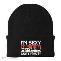 Pull Caravan Im Sexy And I Tow It Camping Beanie thumb 0