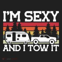 Pull Caravan Im Sexy And I Tow It Camping Tumbler thumb 3