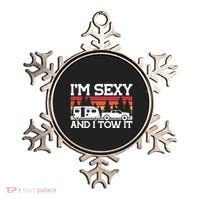 Pull Caravan Im Sexy And I Tow It Camping Ornament thumb 0