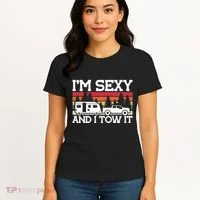 Pull Caravan Im Sexy And I Tow It Camping Women's T-Shirt thumb 4