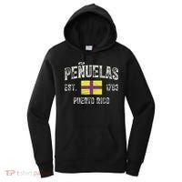 Peñuelas City In Puerto Rico Est 1793, Puerto Rico Flag Women's Hoodie thumb 0