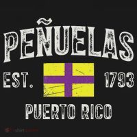 Peñuelas City In Puerto Rico Est 1793, Puerto Rico Flag Women's Hoodie thumb 2