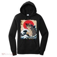 Persian Catzilla Japanese Art Funny Cat Retro Anime Sunset Women's Hoodie thumb 0
