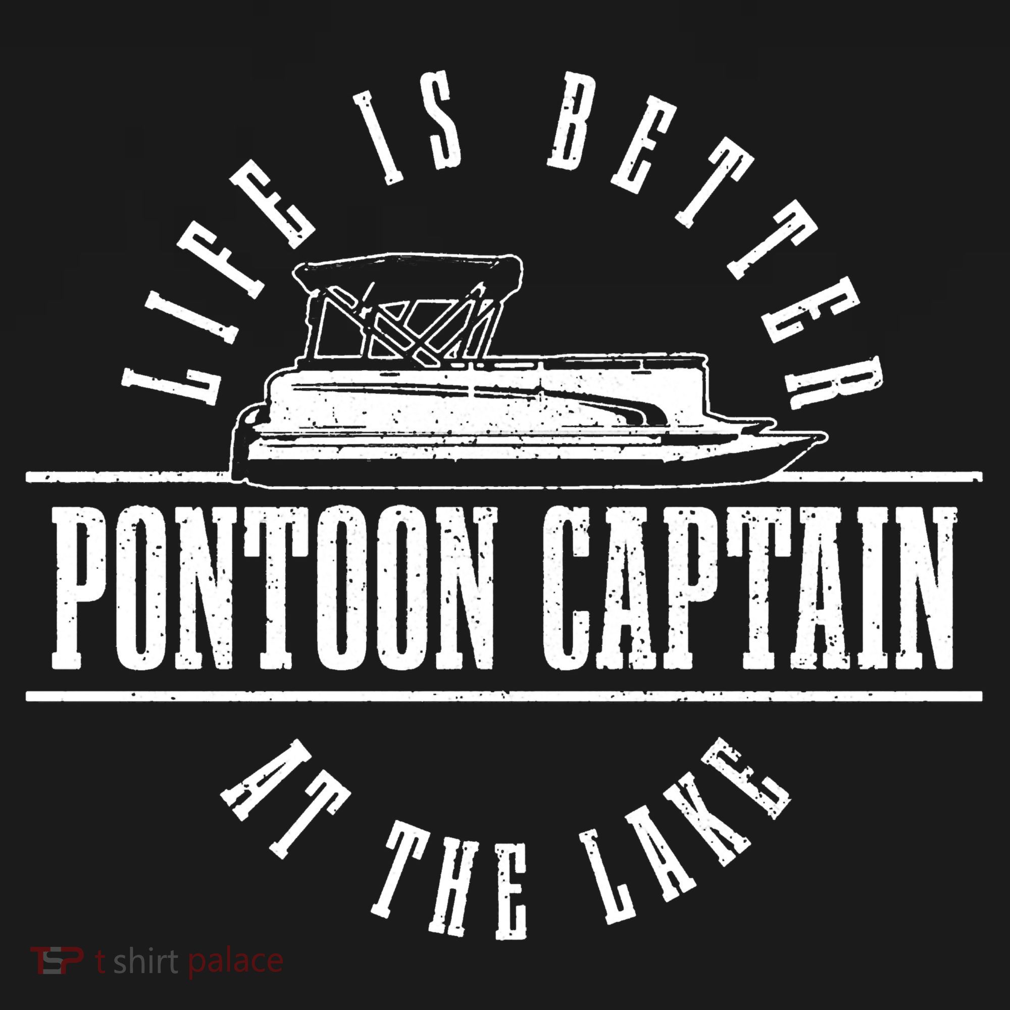 Pontoon Captain Life Is Better At The Lake Pontooning Boat Sweatshirt