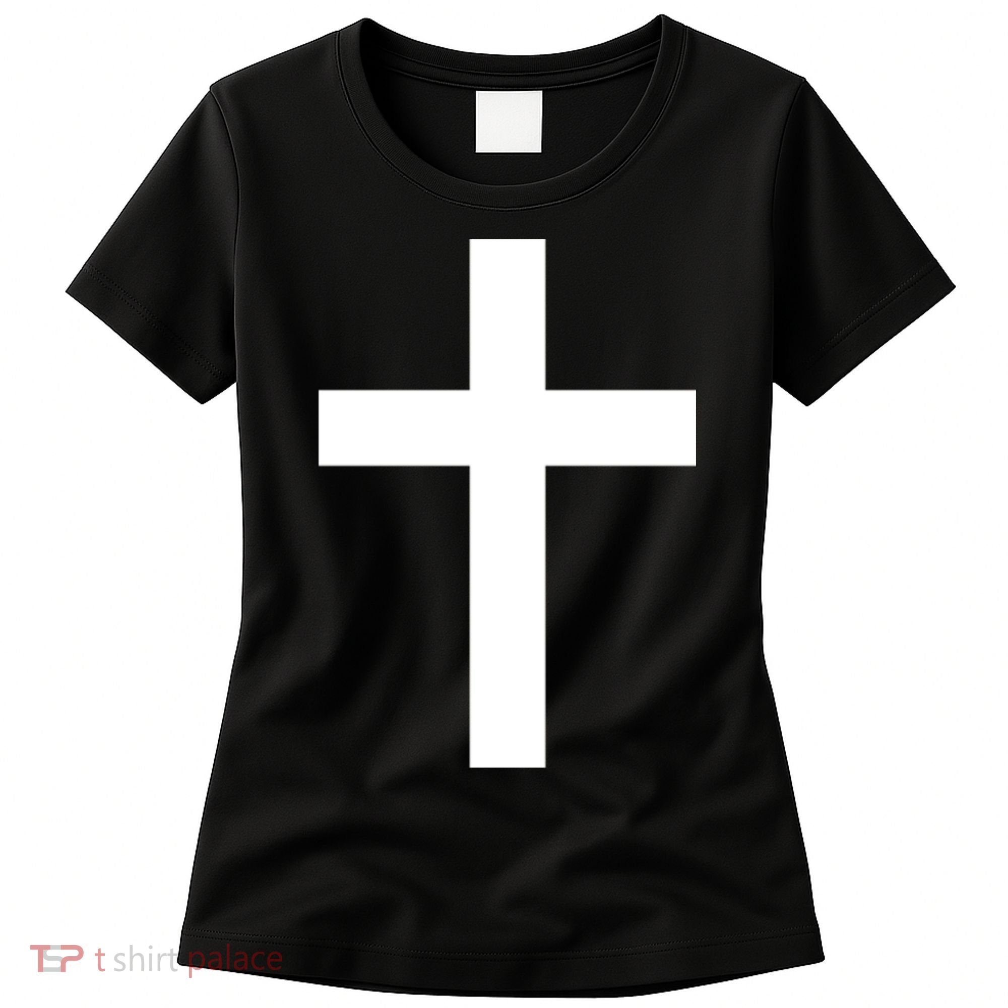 Pocket Cross Logo Women's T-Shirt