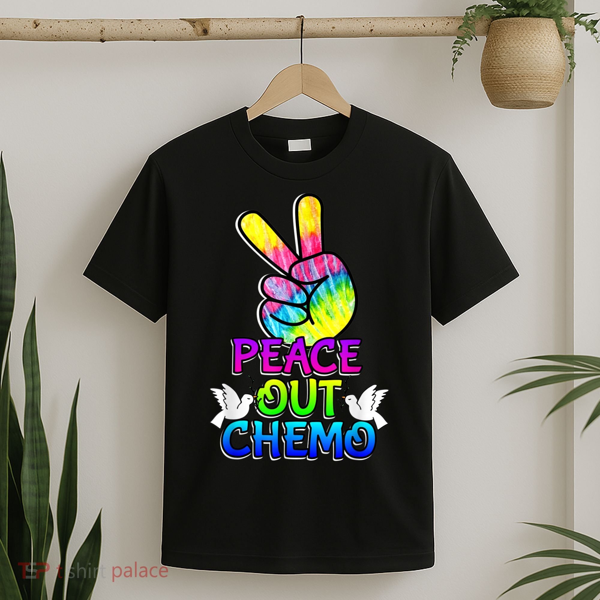PeaceOut Chemo Last Day Of Chemo End Chemotherapy Cancer T-Shirt