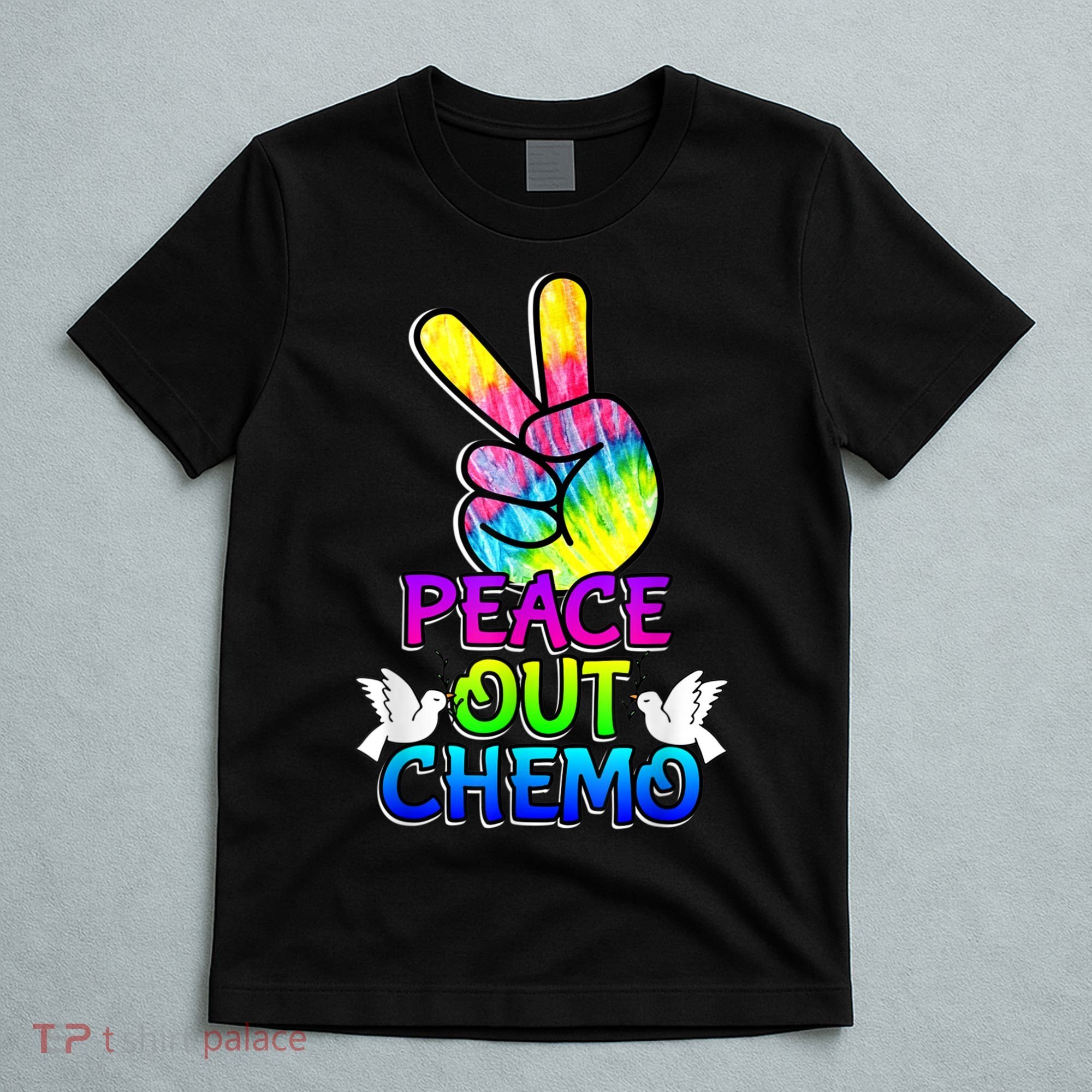 PeaceOut Chemo Last Day Of Chemo End Chemotherapy Cancer T-Shirt