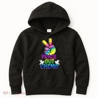 PeaceOut Chemo Last Day Of Chemo End Chemotherapy Cancer Kids Hoodie thumb 0