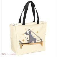 Pilates Cat Lover Funny Tote Bag thumb 2