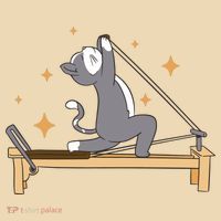 Pilates Cat Lover Funny Tote Bag thumb 4