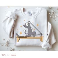 Pilates Cat Lover Funny Sweatshirt thumb 2
