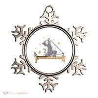 Pilates Cat Lover Funny Ornament thumb 0