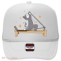 Pilates Cat Lover Funny Hat thumb 0