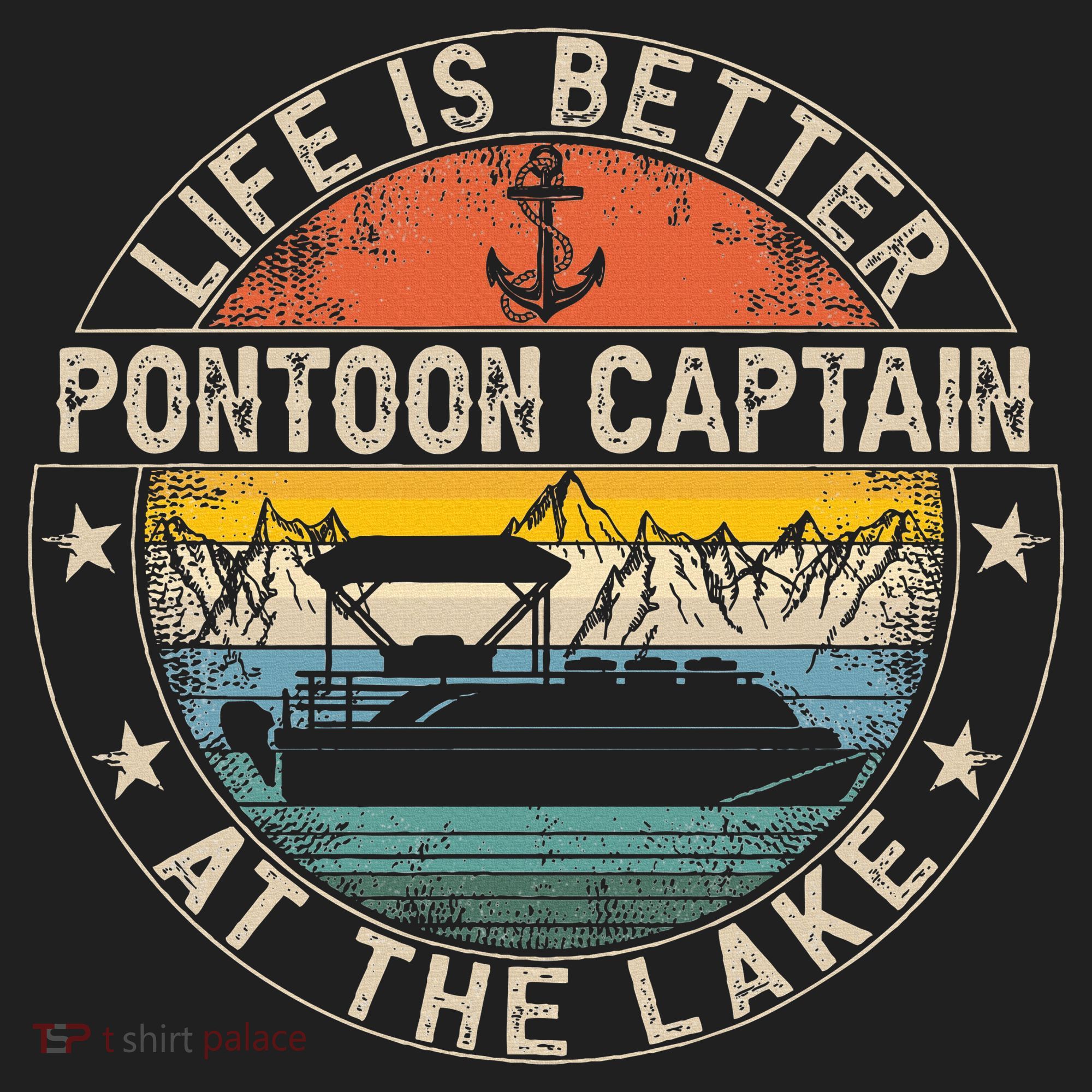 Pontoon Captain Life Is Better At The Lake Beanie