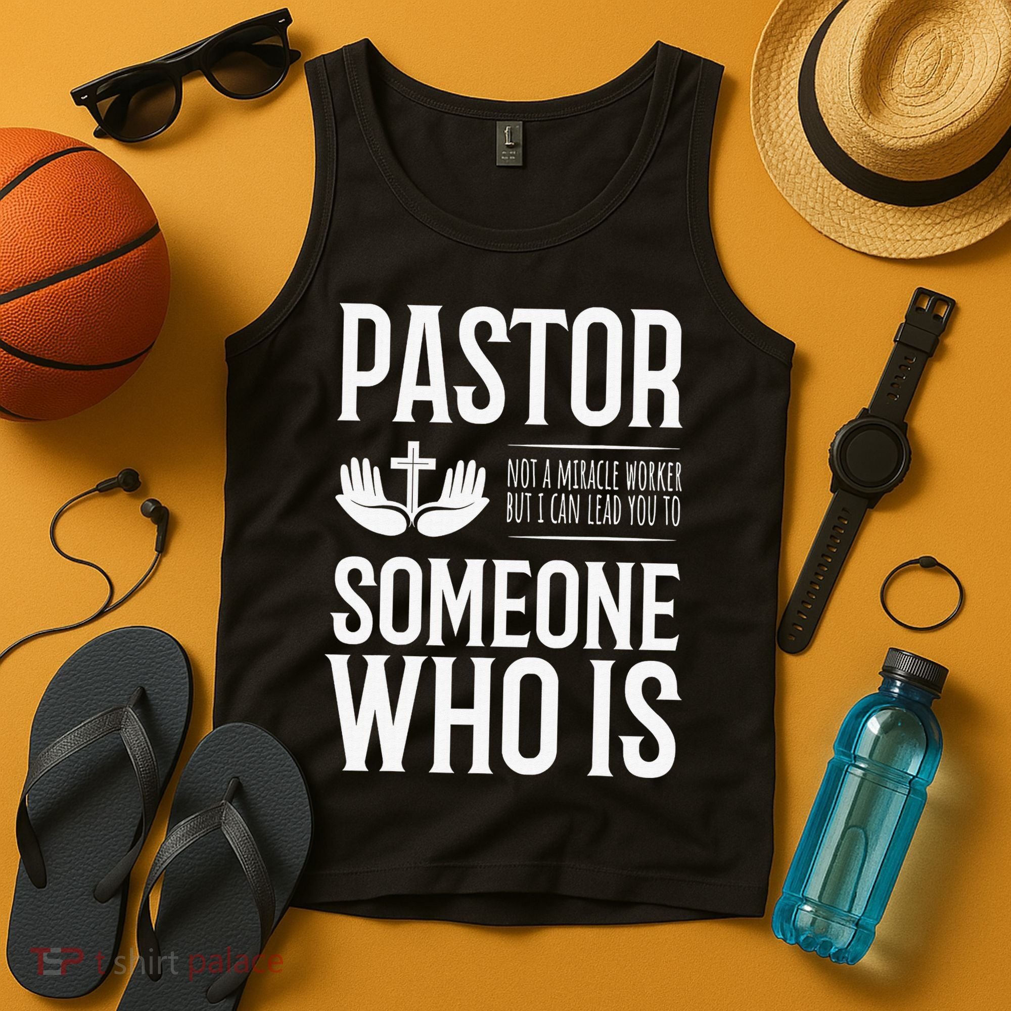 Pastor Can Lead You To Someone Who Is Christian  Tank Top