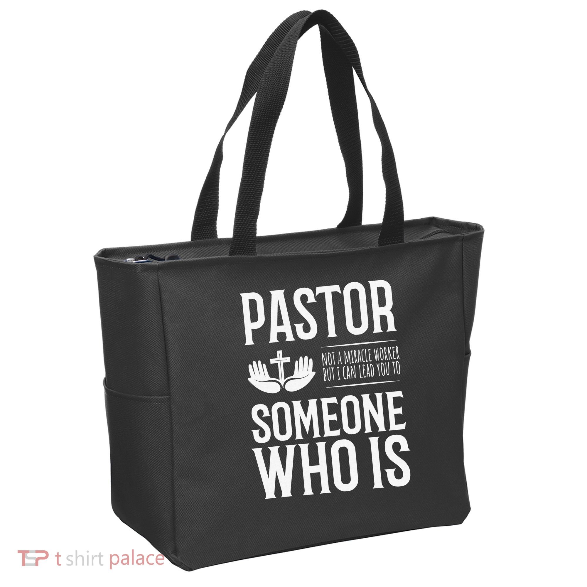 Pastor Can Lead You To Someone Who Is Christian  Tote Bag