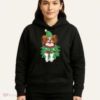 Papillon Christmas Lights Funny Xmas Dog Lover Pajama Hoodie thumb 5
