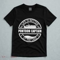 Pontoon Captain Life Is Better At The Lake T-Shirt thumb 5