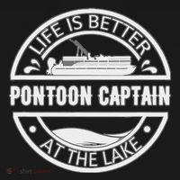 Pontoon Captain Life Is Better At The Lake Women's Hoodie thumb 2