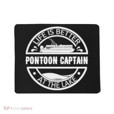 Pontoon Captain Life Is Better At The Lake Mousepad