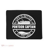 Pontoon Captain Life Is Better At The Lake Mousepad thumb 0