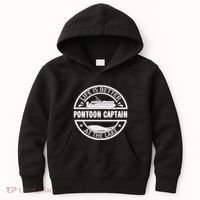 Pontoon Captain Life Is Better At The Lake Kids Hoodie thumb 0