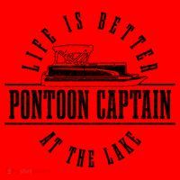 Pontoon Captain Life Is Better At The Lake Pontooning Boat Gift Santa Hat thumb 1