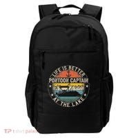 Pontoon Captain Life Is Better At The Lake Backpack thumb 0