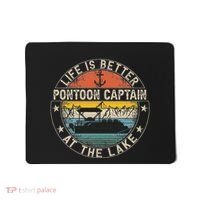 Pontoon Captain Life Is Better At The Lake Mousepad thumb 0