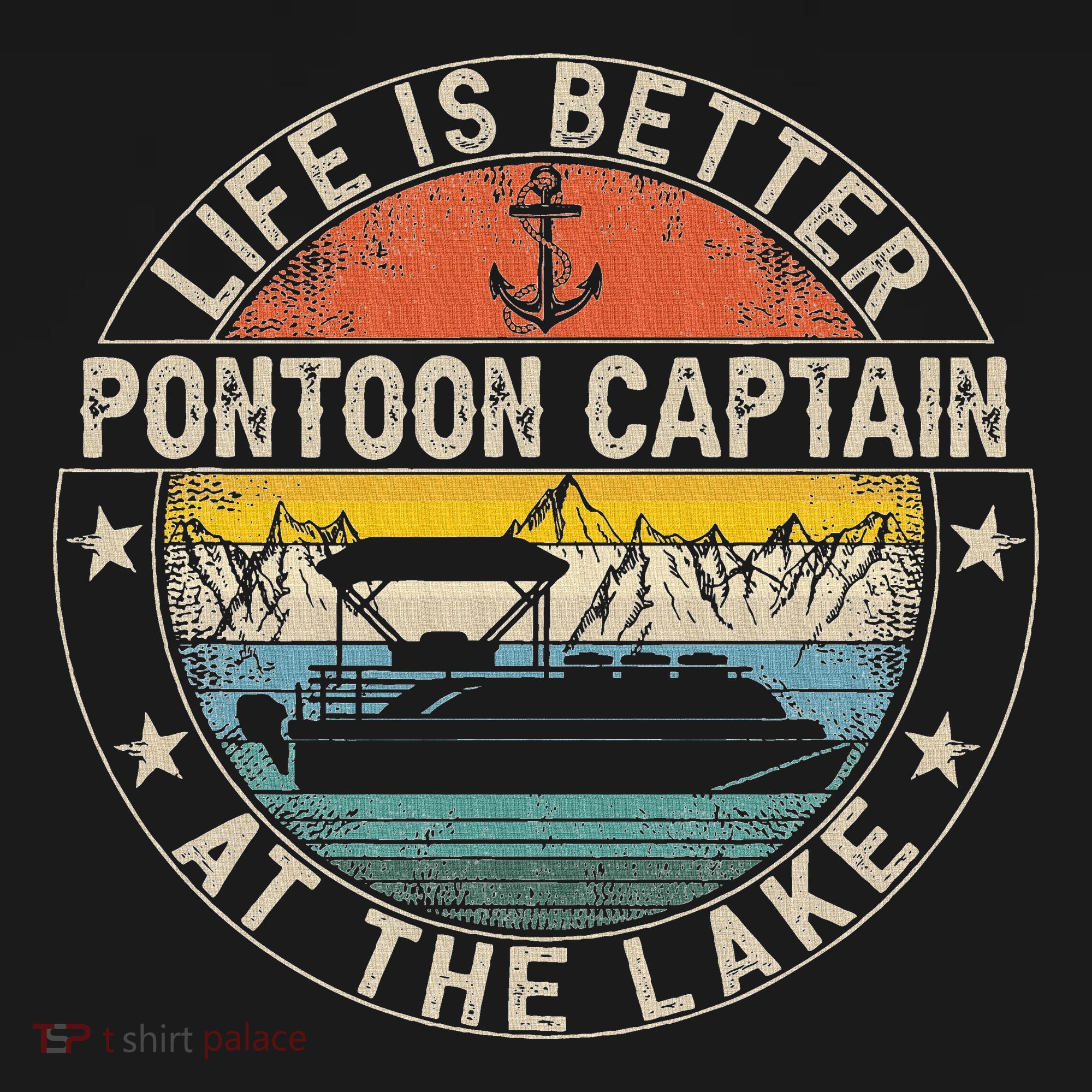 Pontoon Captain Life Is Better At The Lake Women's Long Sleeve Shirt